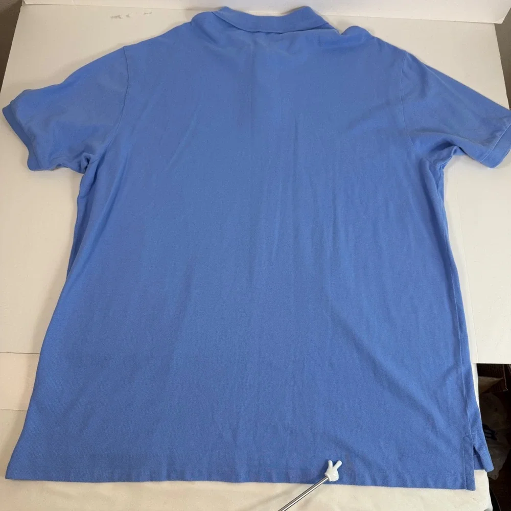 Polo Ralph Lauren Classic Fit Polo Shirt 2XLT Blue Cotton Preppy Casual
